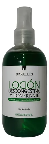 Locion Facial Descongestiva Y Tonificante Biobellus 250ml