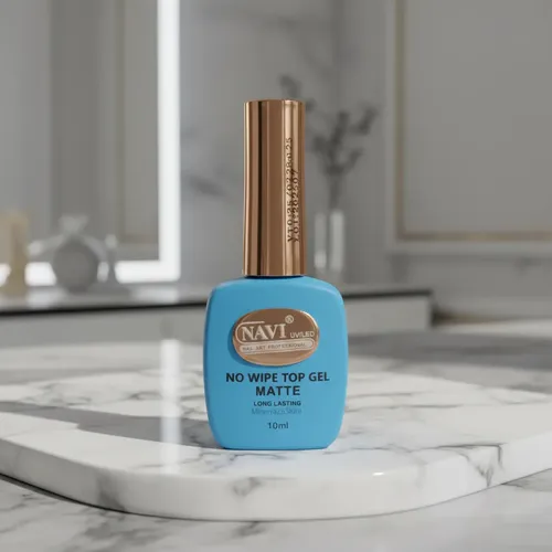Top Coat Matte De 10ml Marca Navi Top Mate Premium