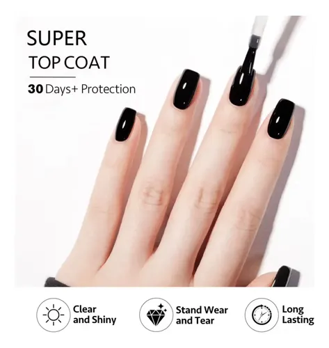 Top Coat Powder Mely 12ml Semipermanente, Premium Anmat