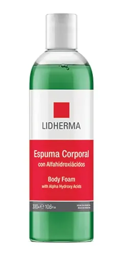 Lidherma Corporal Jabon Gel De Ducha Celulitis Espuma Ahas