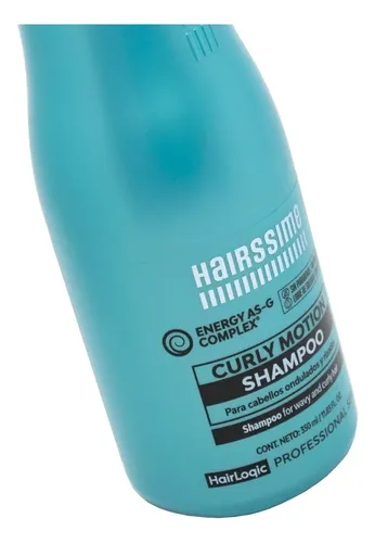 Hairssime Curly Motion Shampoo Cabellos Rulos Ondas Chico