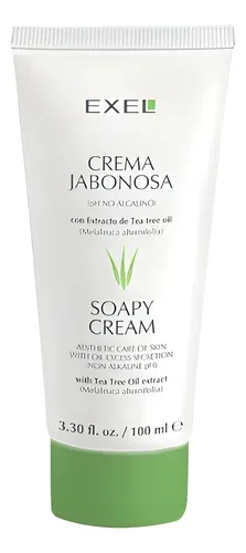 Crema Jabonosa Facial Exel Piel Acnéica X 100 Ml.