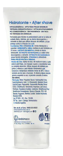 Crema Gel Dermaglós Hombres Hidratante + After Shave 100ml