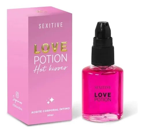 Aceite Corporal Intimo Sexitive Love Potion Frutilla 30ml