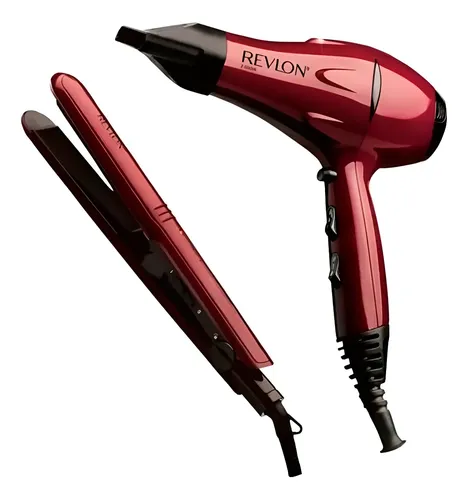 Pack Revlon Rvdr5230la2a Secador De Pelo Y Pinza De Cabello