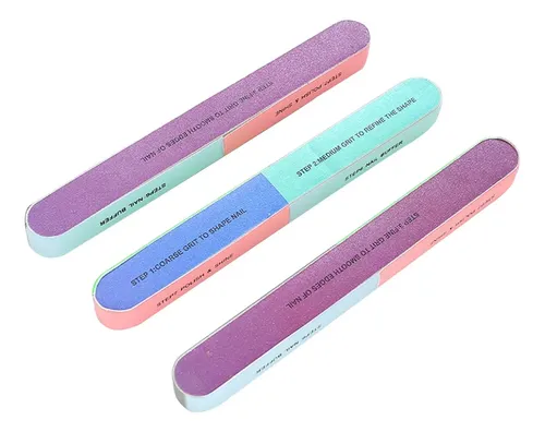 A Lima De Uñas De Seis Caras, 6.9 Pulgadas, Acabado Liso A