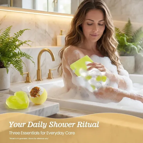 Caja De Cuidado Para Mujeres Con Regalo De Spa Amarillo
