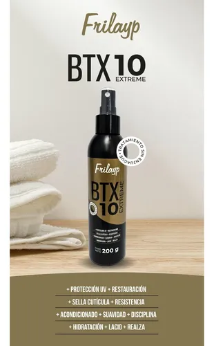 Kit X3 Tratamiento Sin Enjuague Frilayp Btx 10 Extreme 2oog