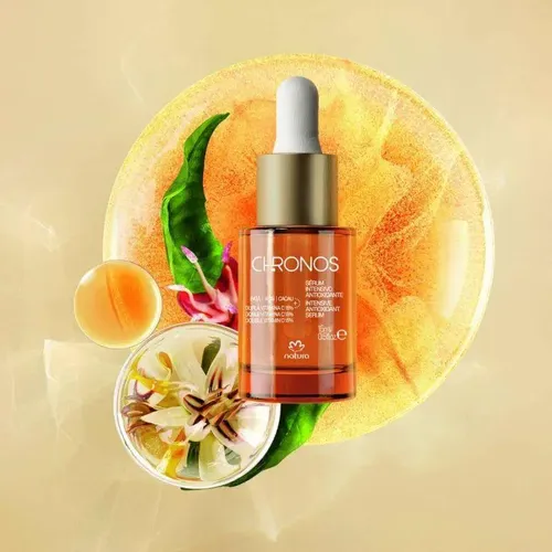 Serum Antioxidante Doble Vitamina C Chronos 15 Ml Todo Tipo De Piel Día/noche