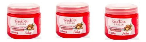 Frilayp Keratina Y Argan 240 Grs 3 Unidades