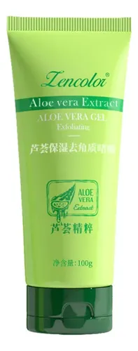 Exfoliante Corporal En Gel De Aloe Vera 100gz