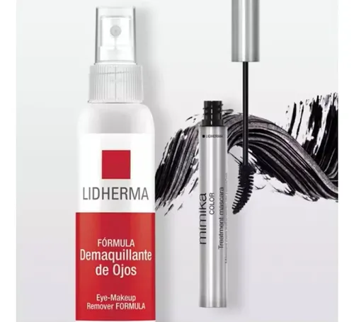 Desmaquillante Ojos Pestañas Waterproof Siliconado Lidherma
