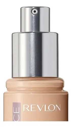 Base de maquillaje líquida Revlon ILluminance Skin-caring Foundation Illuminance Skin-Caring Foundation tono 201 creamy natural – 30mL 500mg