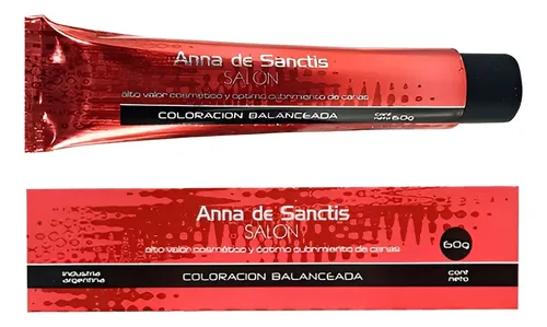 Tintura Anna De Sanctis Coloración Balanceada 60gr