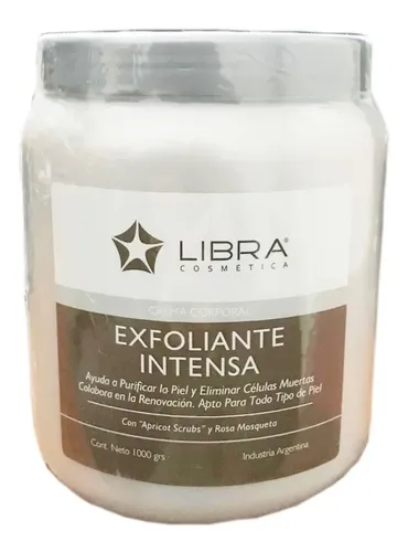 Crema Exfoliante Corporal 1000gr Libra Cosmetica