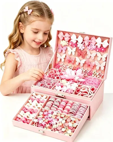 Za Set 540 Accesorios Para El Cabello Niña Con Ligas Sd