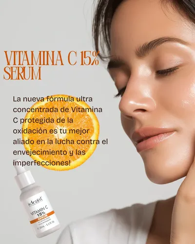 Serum Vitamina C 15% Revitalizante 30gr Idraet