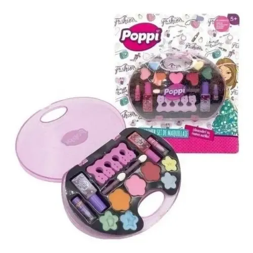 Poppi Set Maquillaje Desplegable Estuche Int S21665j Sudam