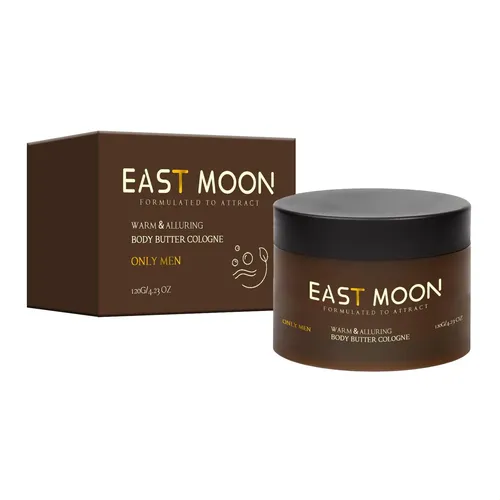 La Loción Corporal Hidratante Para Hombres East Moon Tiene U 120g