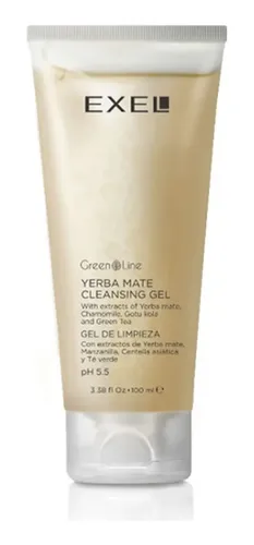 Gel Limpieza Facial Exel Green Line Cutis Graso X 100ml