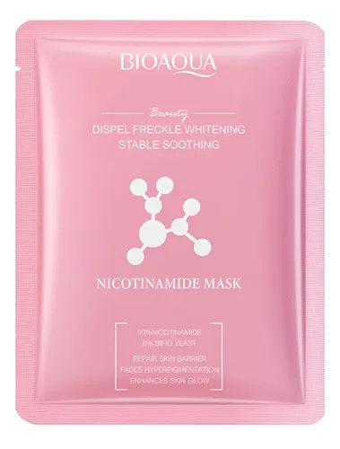 Mascarilla Facial Niacinamida Bioaqua X1