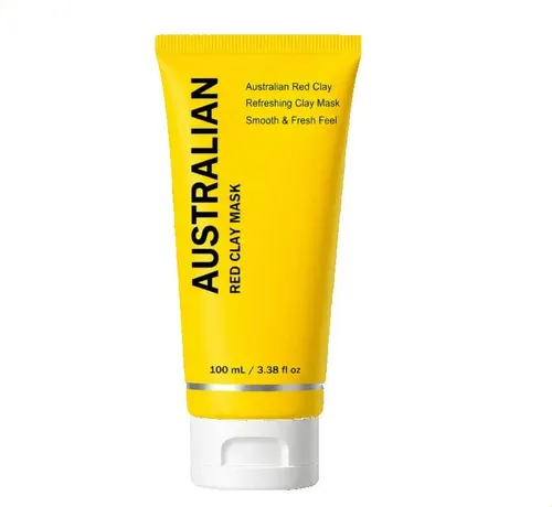 Mascarilla De Arcilla Roja Australiana, Limpieza Profunda, H