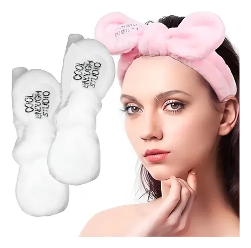 Vincha Cosmética X2 Maquillaje Vincha Para Pelo Hair Band