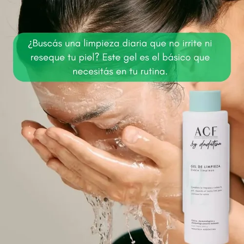 Dadatina Gel Limpieza Facial Acf Piel Sensible Calmante 200