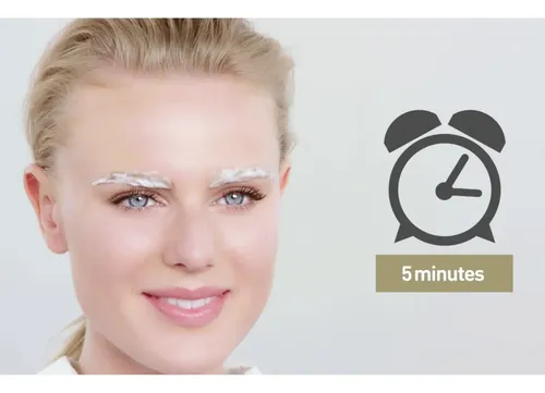 Kit para cejas rubias Refectocil con crema oxidante, 100 ml