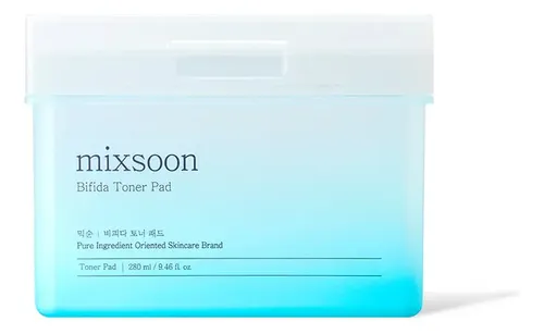 Mixsoon Bifida Toner Pads 280ml- Almohadilla Tonificante Momento De Aplicación Día/noche Tipo De Piel Todo Tipo De Piel