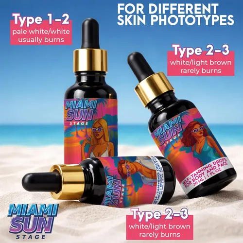 Gotas Autobronceadoras Sunstage Miami Sun Stage 30 Ml