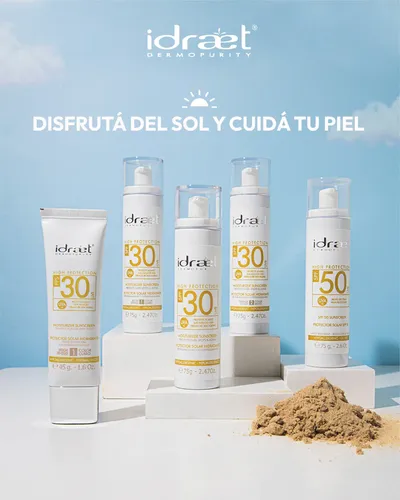 Protector Solar Idraet Spf 30 Beige 45g