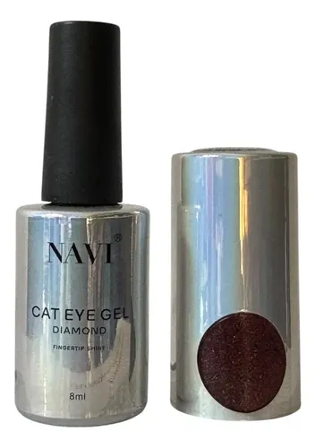 Navi 15ml Gel Diamond Holografico Ojo De Gato 9d Uv/led Color 010