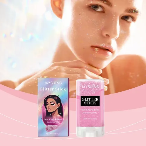 – Glitter Stick Efecto Brillante For Rostro, Cabello Y Cuer