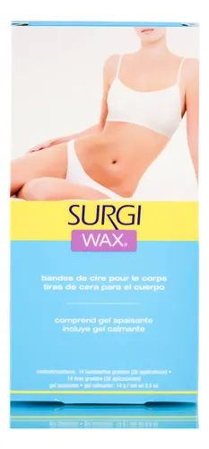 Tiras De Cera Ardell Surgi Wax Honey Body, 14 Tiras Grandes
