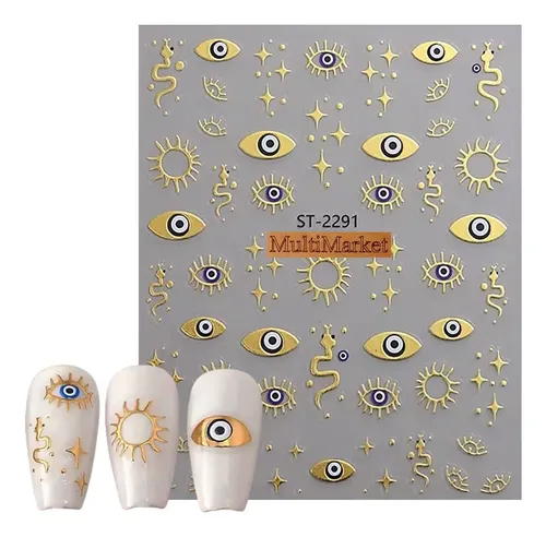 Stickers Para Uñas Con Esmaltado Tradicional O Semipermanent