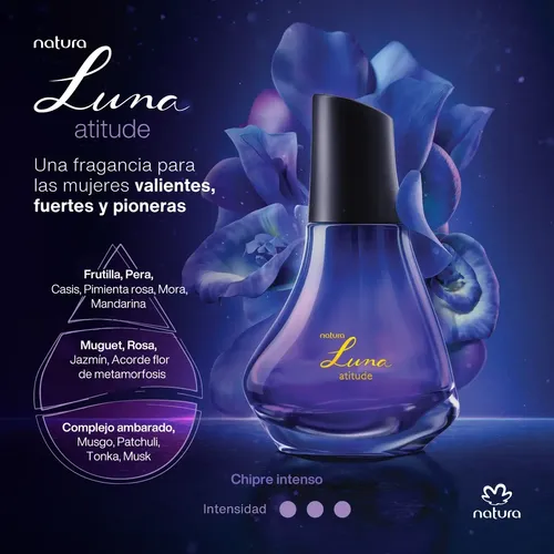 Perfume Femenino Luna Atitude Natura
