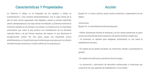 Epuyén Crema Corporal Vit A Hipoalergénica 100