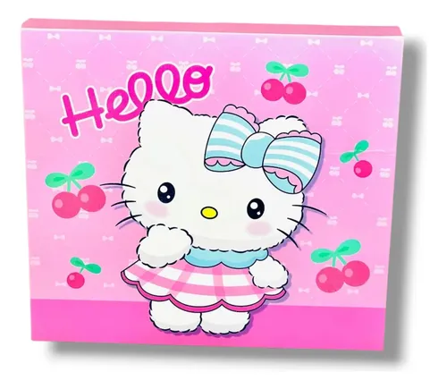 Kit O Paleta De Maquillaje Estuche X1 Para Niña Hello Kitty