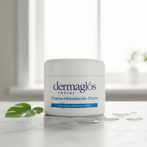 Crema facial hidratante Dermaglós piel equilibrada 50 grs