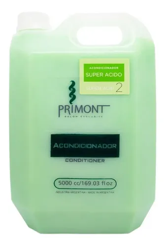Primont Acondicionador Super Acido Teñidos Peluquería 5lt 3c