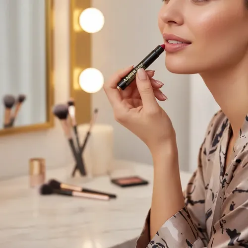 Delineador de labios retráctil Avon Power Stay Reddish, 280 mg, rojizo