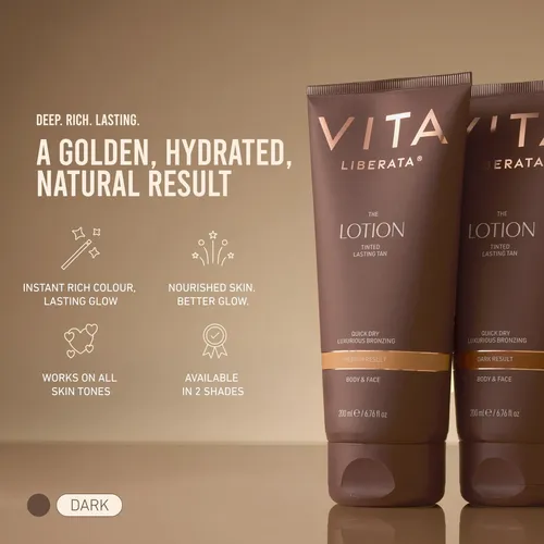 Loción Autobronceadora Vita Liberata Gradual Dark 200ml