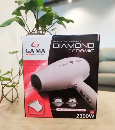 Secador De Pelo Gama Diamond Ceramic 2 Vel. 3 Temp. 2300w