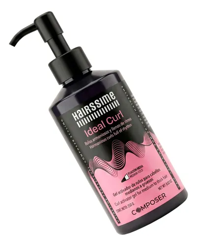 Hairssime Composer Ideal Curl Gel Restaurador De Rulos 250g