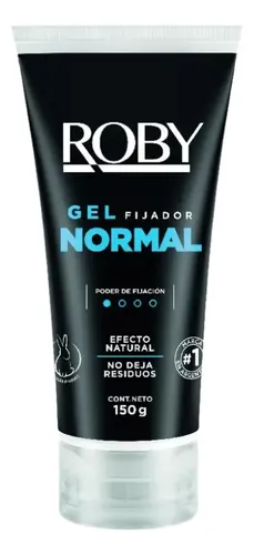 Roby Gel Fijador Normal Efecto Natural 150g