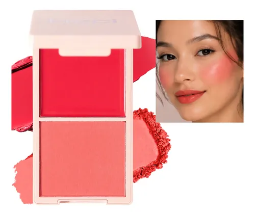 Paleta Rubor Crema Y Polvo 8.5g Para Rostro