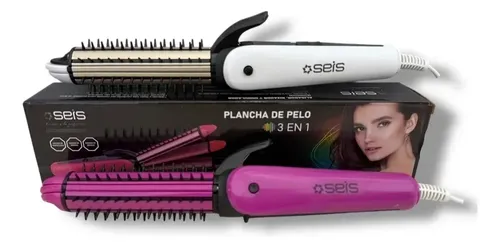 Plancha Alisadora 3en1 Ceramica 200c Apagado Automatico