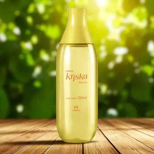 Perfume Body Splash Kriska Flores Para Mujer 200 Ml Natura