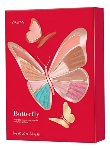 Pupa Butterfly 004 Set De Maquillaje Pastel Touch Original